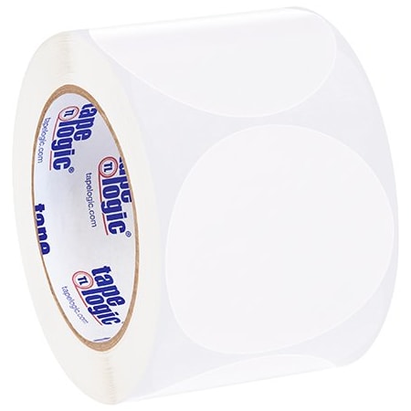 Bsc Preferred 3'' Fluorescent Yellow Inventory Circle Labels BUY00021562